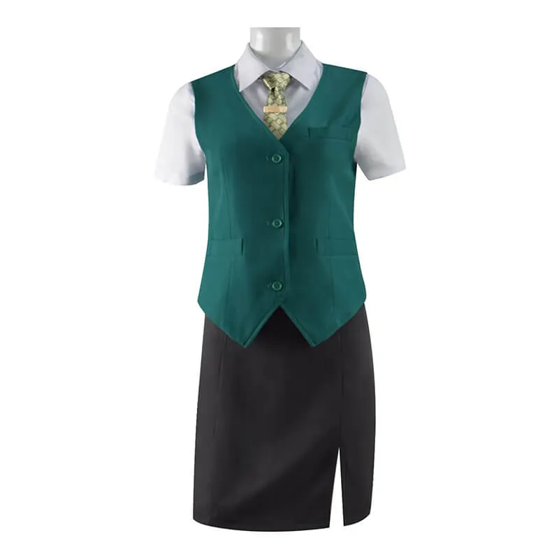2021 Lady Loki Costume Female Loki Skirt Cosplay Costume Uniform for Sale