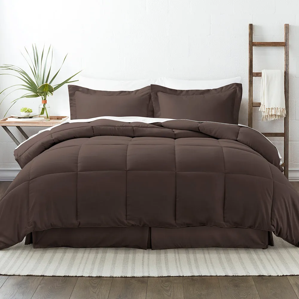 8-Piece Down-Alternative Comforter Set