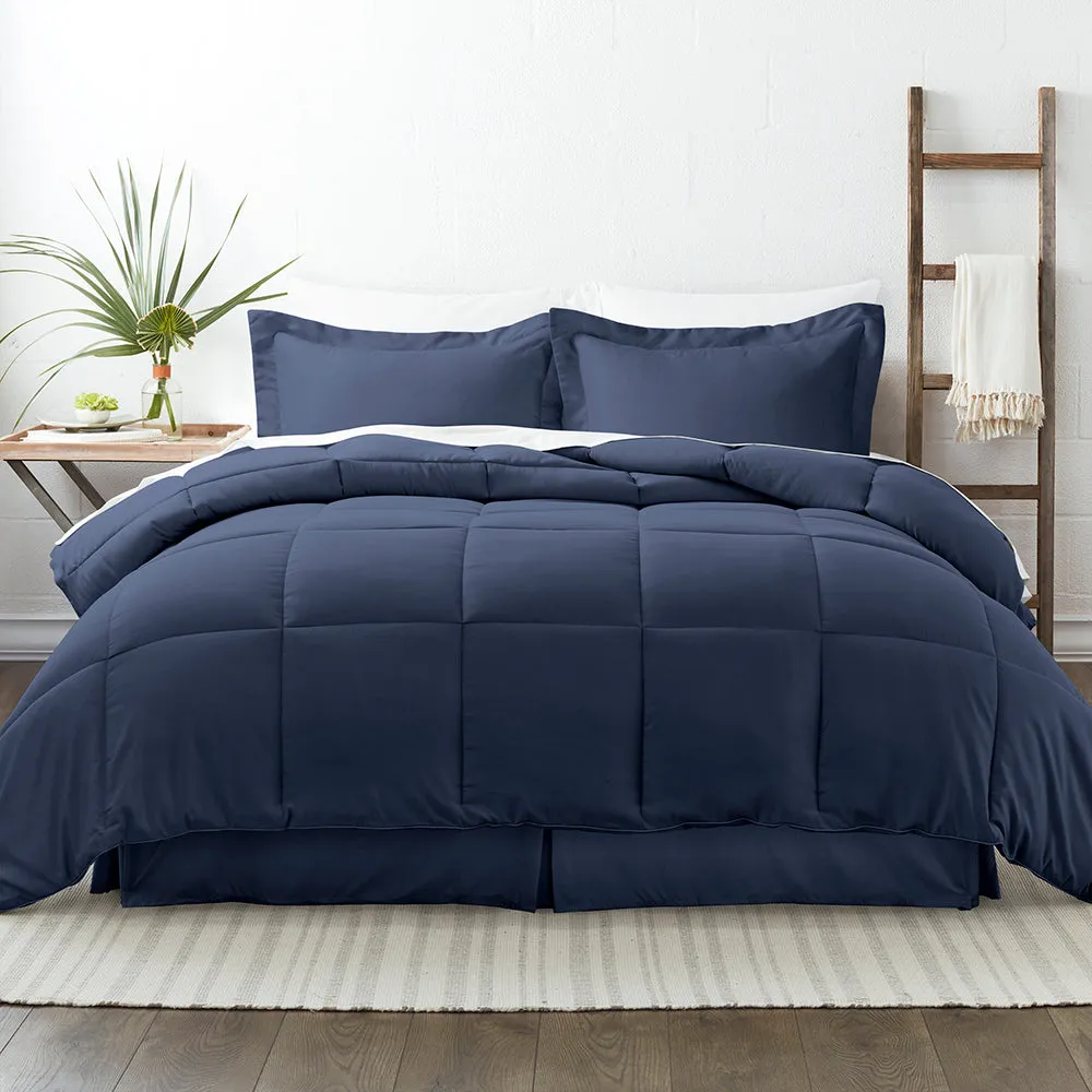 8-Piece Down-Alternative Comforter Set