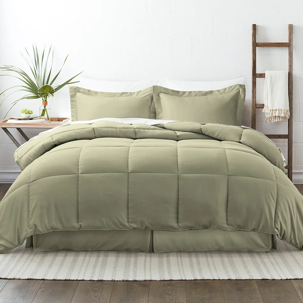 8-Piece Down-Alternative Comforter Set