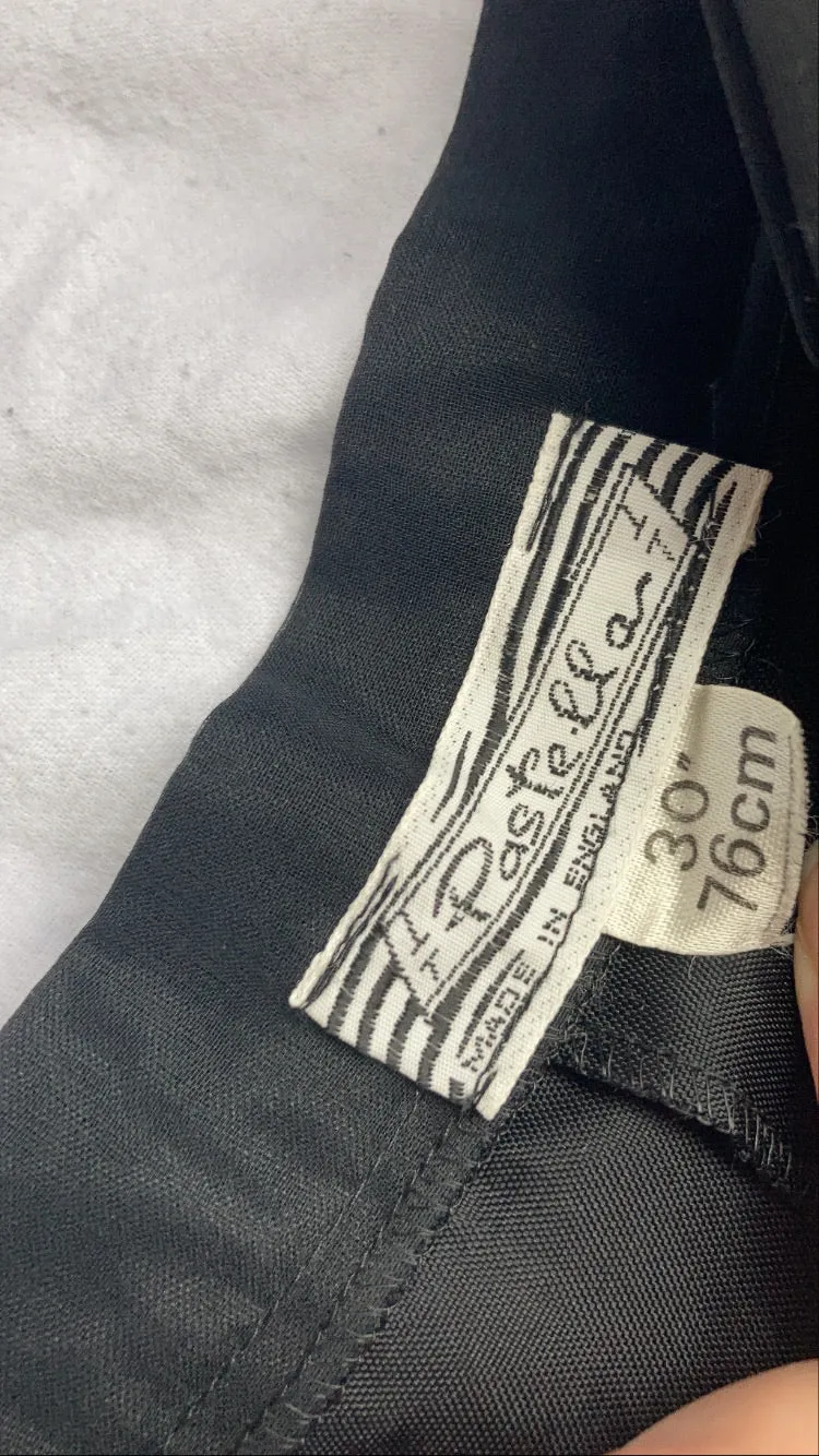 80s Pastella Pleated Maxi Skirt - 30