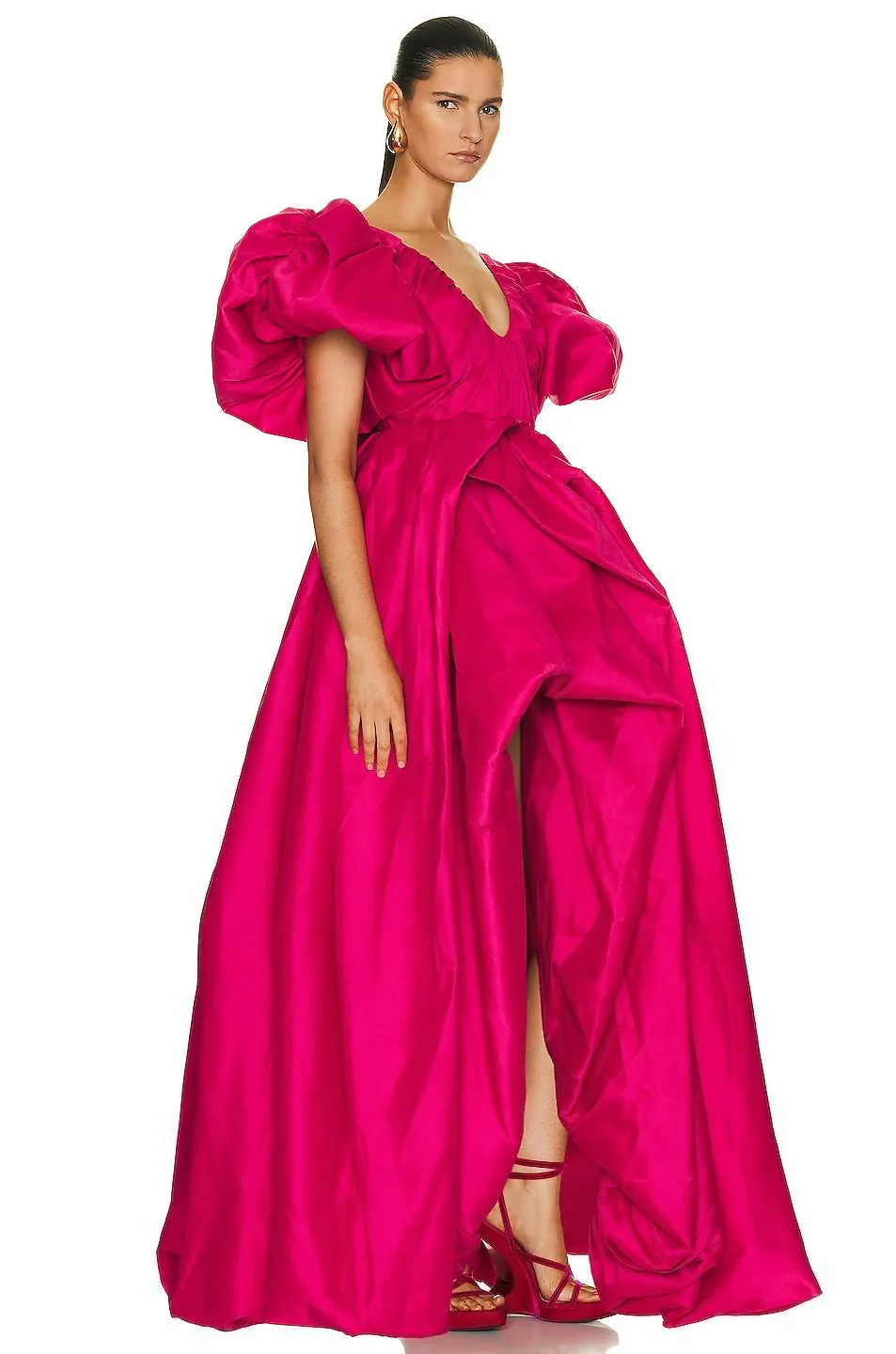 Aje Manifestation Gown Fuchsia Pink Size 10