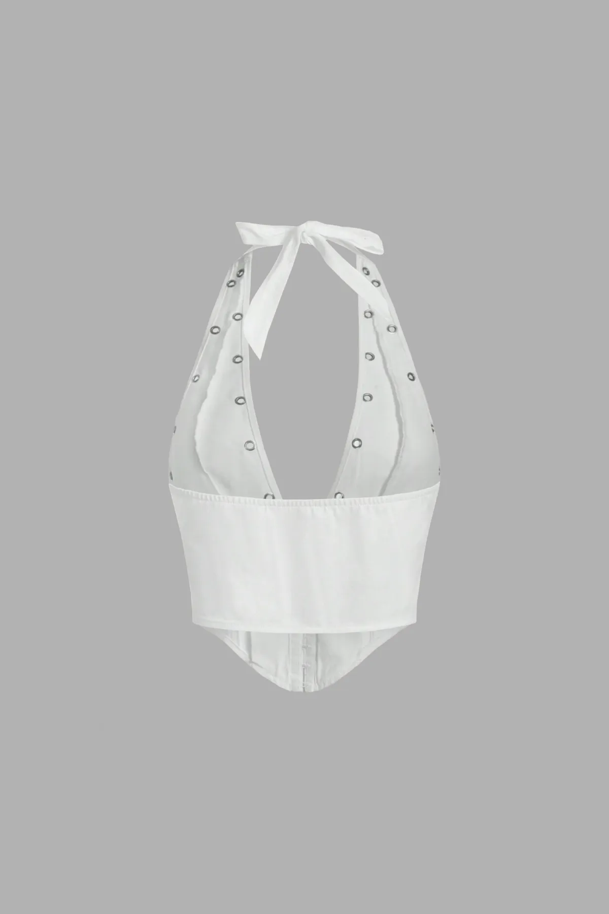 Averi Halter Top (White)