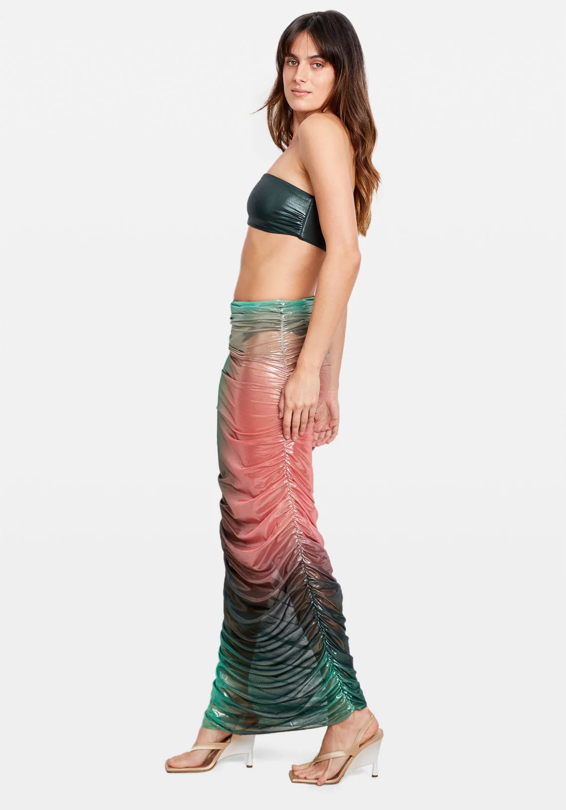 BAHIA PAREO MESH LEAVES
