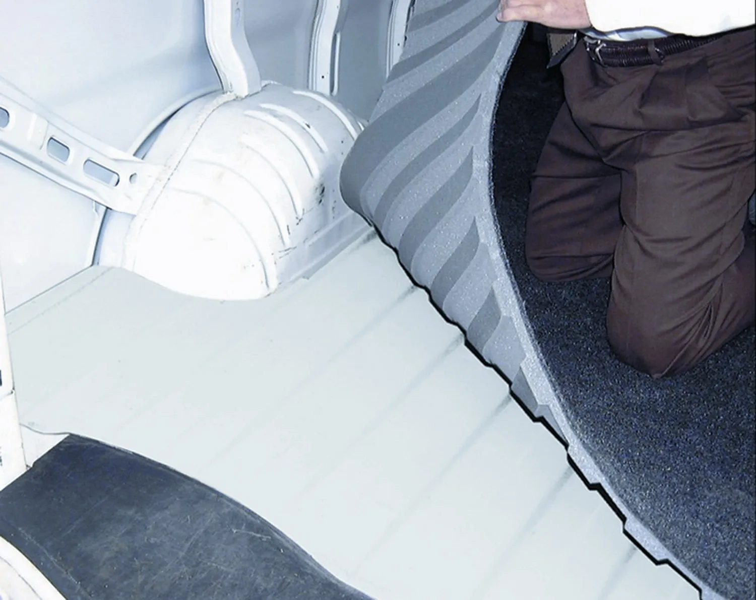 BedRug VRFT15LE VanRug Cargo Mat; 3/4 in. Closed Cell Foam; Mat Size 160 5/8 in. x 68 5/16 in.;