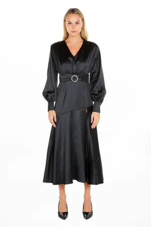 Beulah Stain Maxi Dress With O-Ring