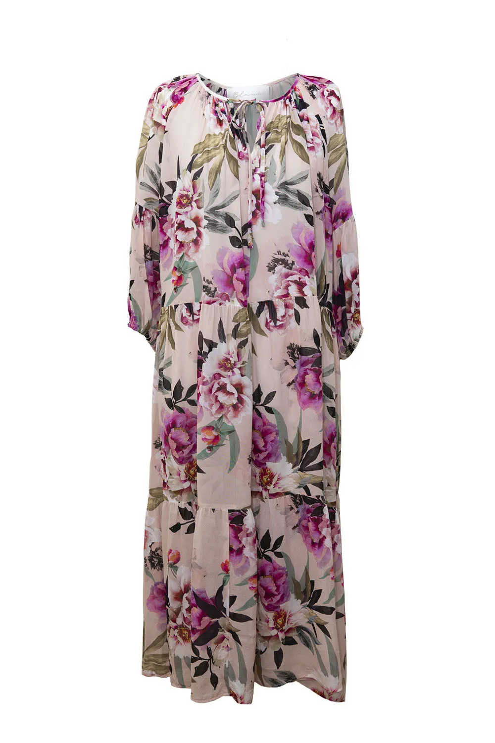Blanc - D545 Olivia Dress