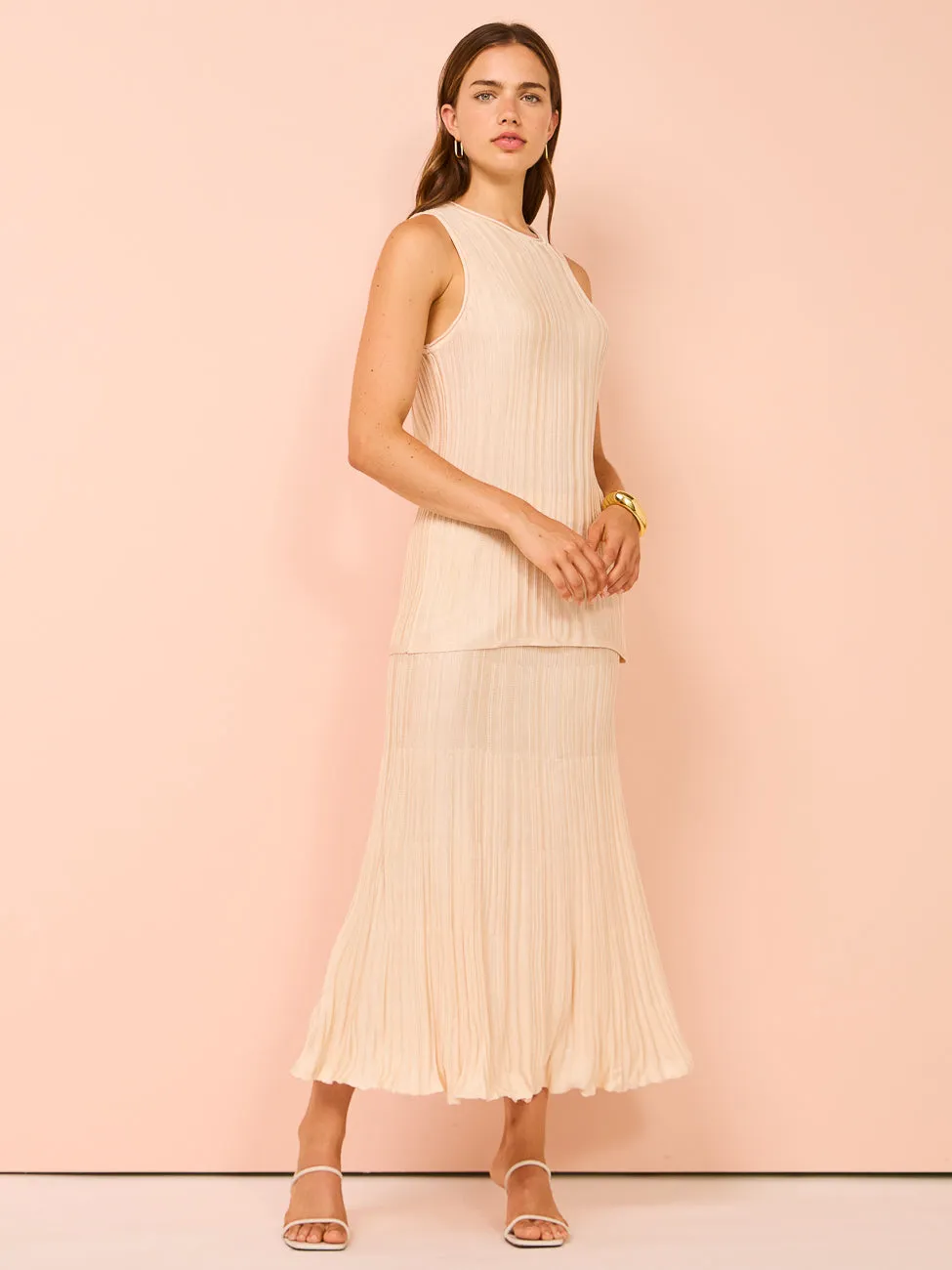 Blanca Aldina Skirt in Cream