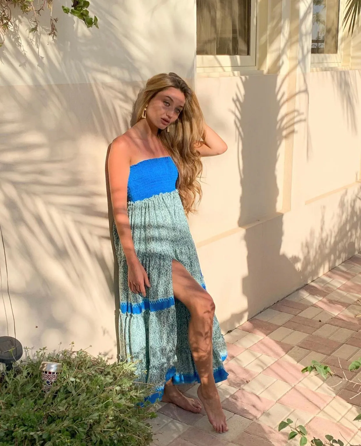 Blue Gypsy Dress