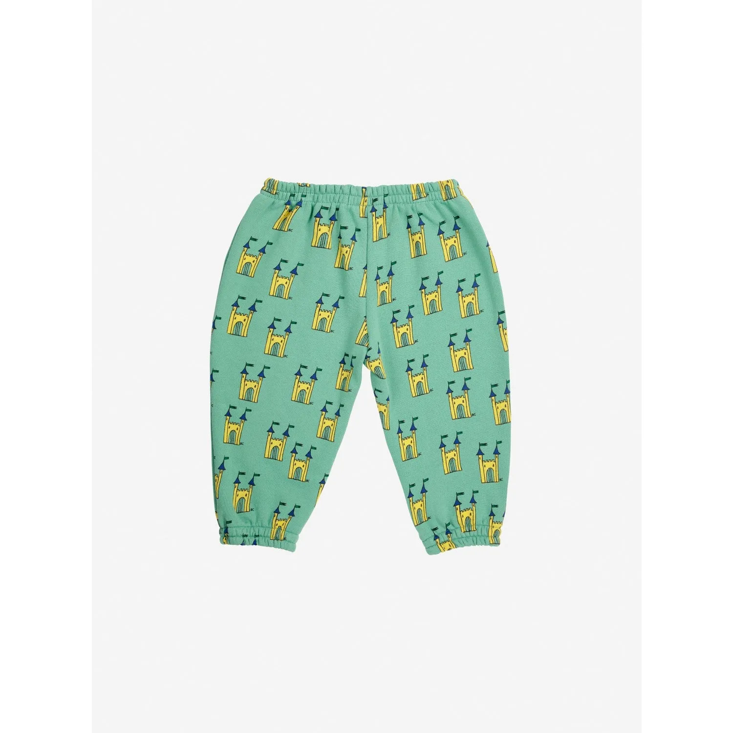 Bobo Choses Green Faraway Castle All Over Sweatpants