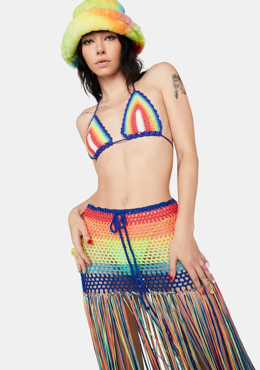 Brilliant Days Crochet Skirt