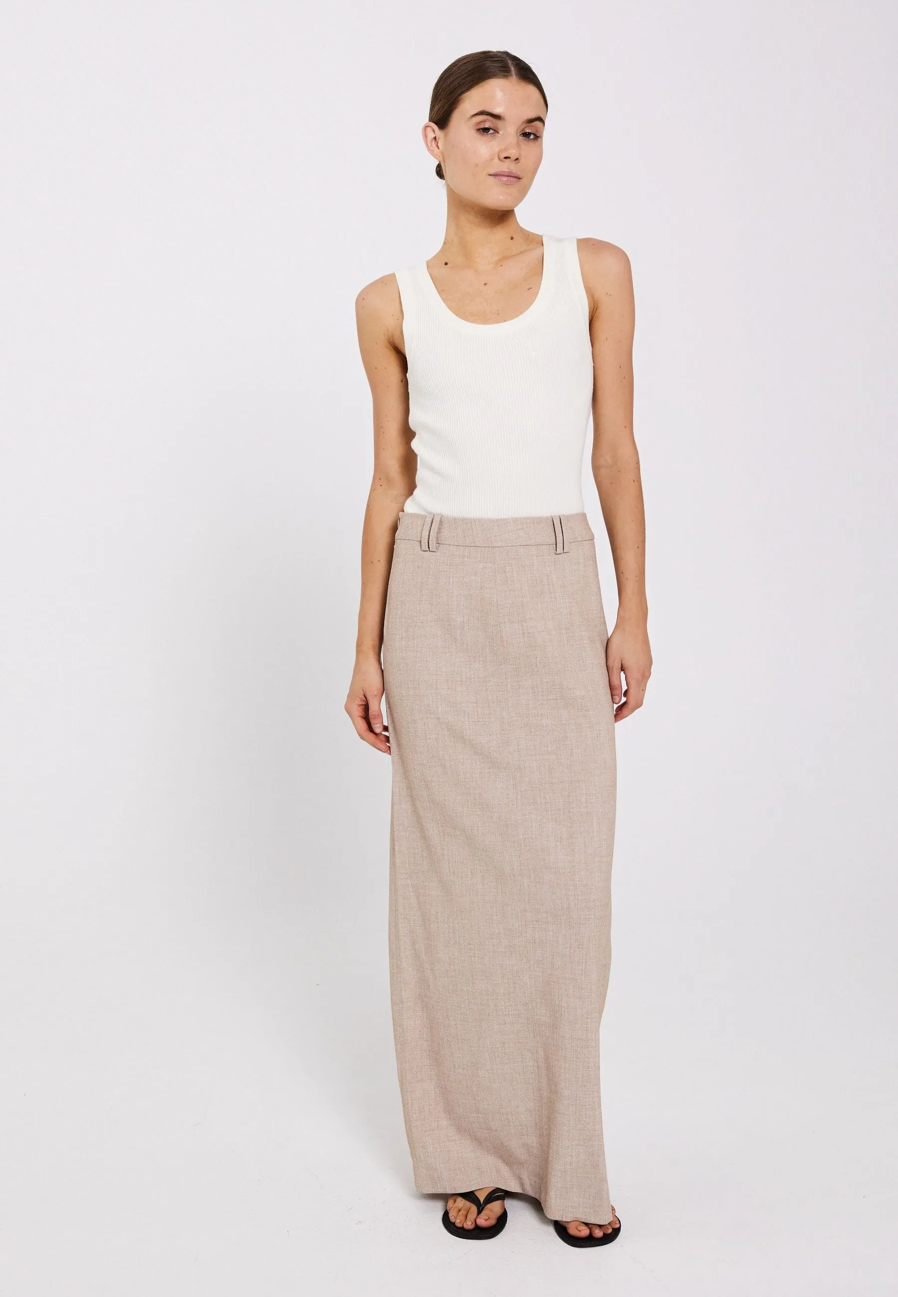 Cano maxi skirt - Beige