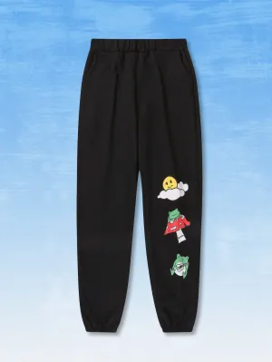 Cartoon Natural Long Women Sweatpants