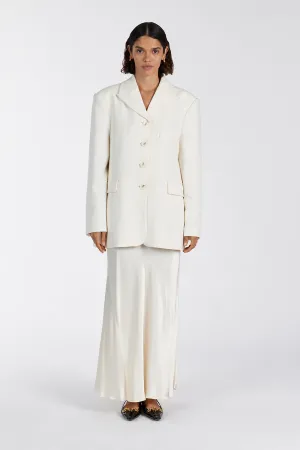 CHARLI CREAM SATIN MAXI SKIRT
