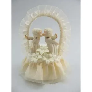 Cherub Angel Stephanotis Cake Topper