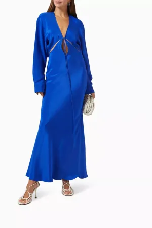 Christopher Esber Triquetra Front Tie Shirt Dress