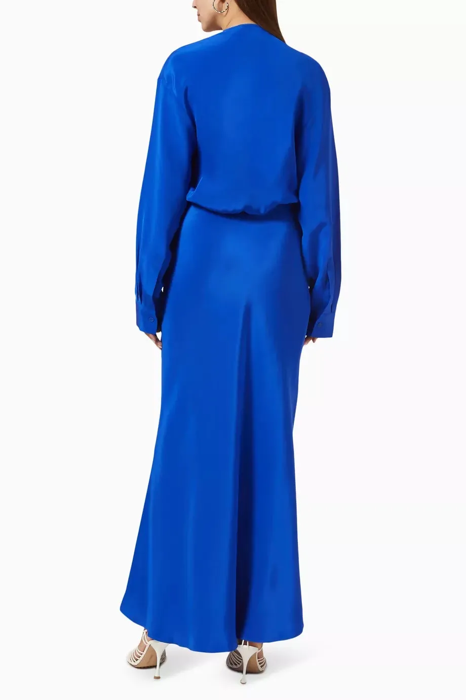Christopher Esber Triquetra Front Tie Shirt Dress