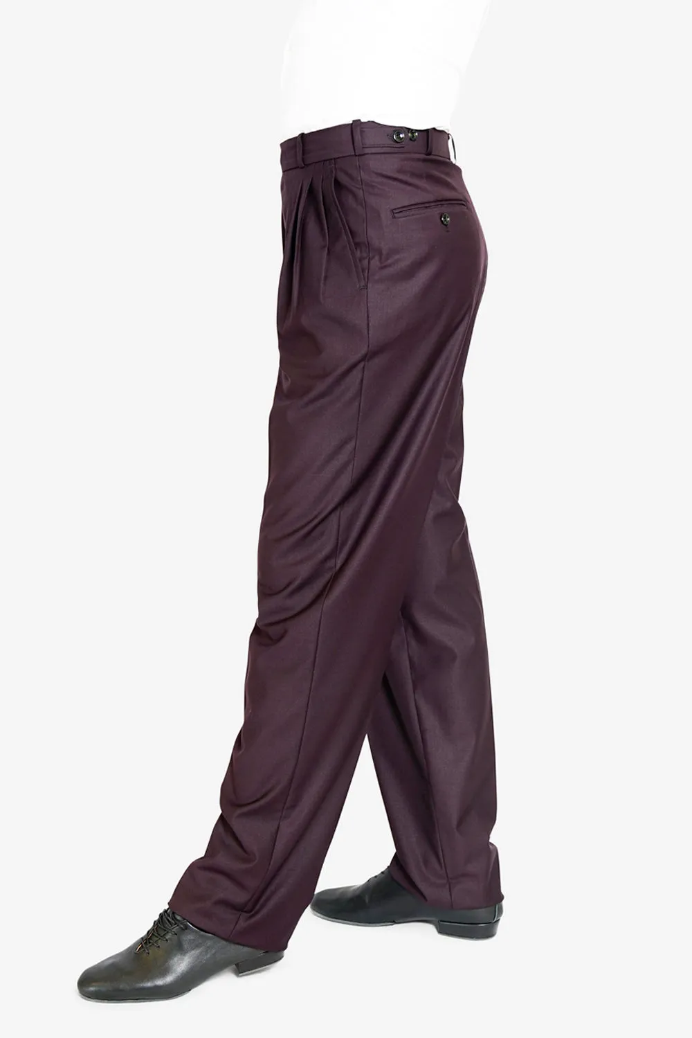Classic Tango Pants, Burgundy