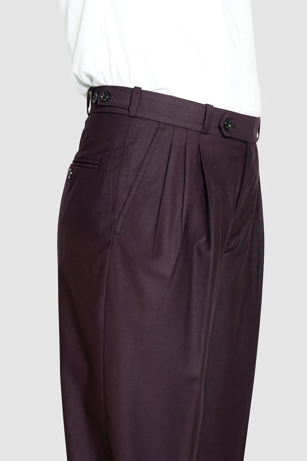 Classic Tango Pants, Burgundy
