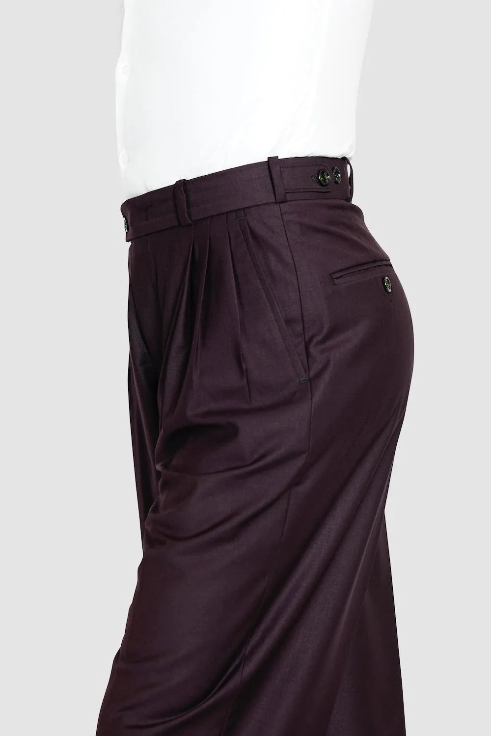Classic Tango Pants, Burgundy