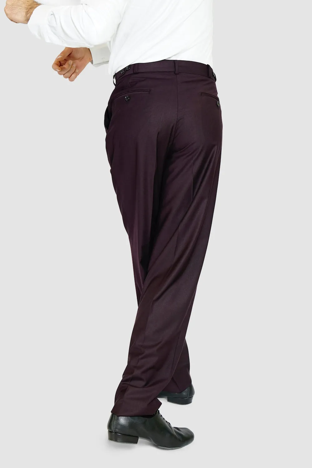 Classic Tango Pants, Burgundy
