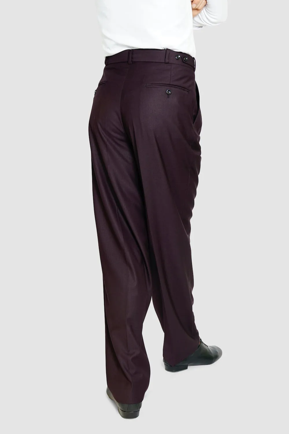 Classic Tango Pants, Burgundy