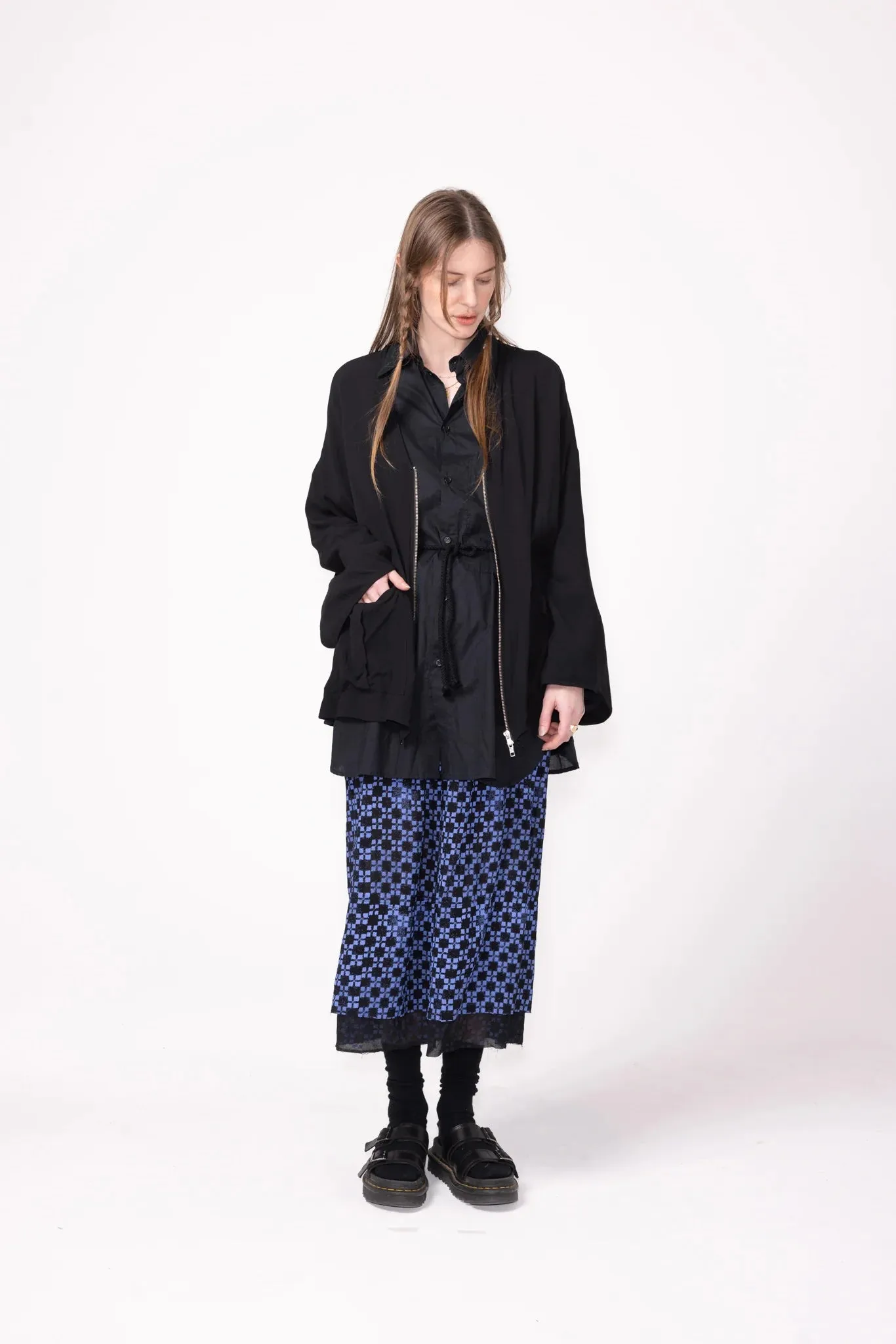 Company of Strangers Bemuse Bomber - Viscose Twill - Black