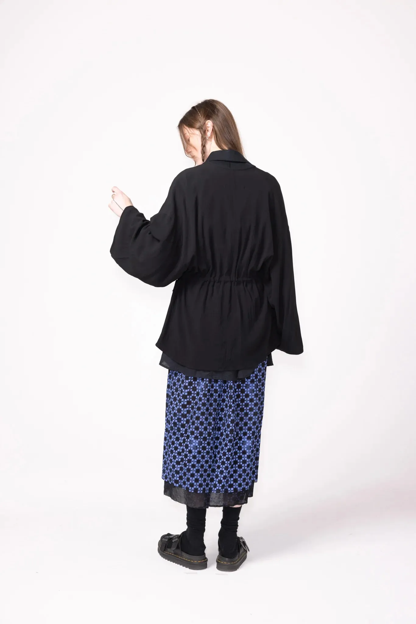 Company of Strangers Bemuse Bomber - Viscose Twill - Black