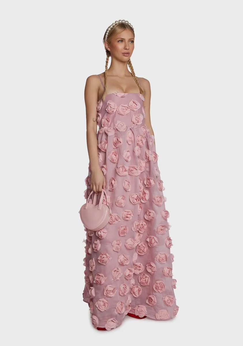 Corsage Maxi Dress