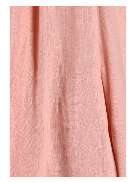 criss-cross back midi dress