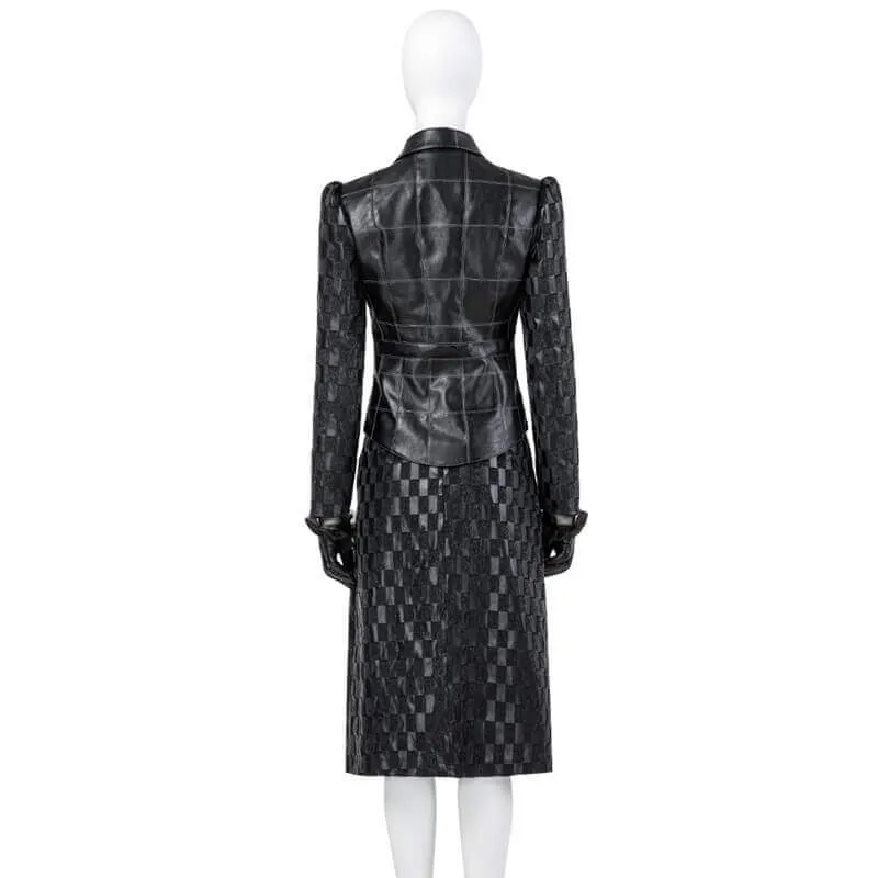 Cruella 2021 Cosplay Cruella De Vil Costumes Halloween Cruella Devil Uniform Suit