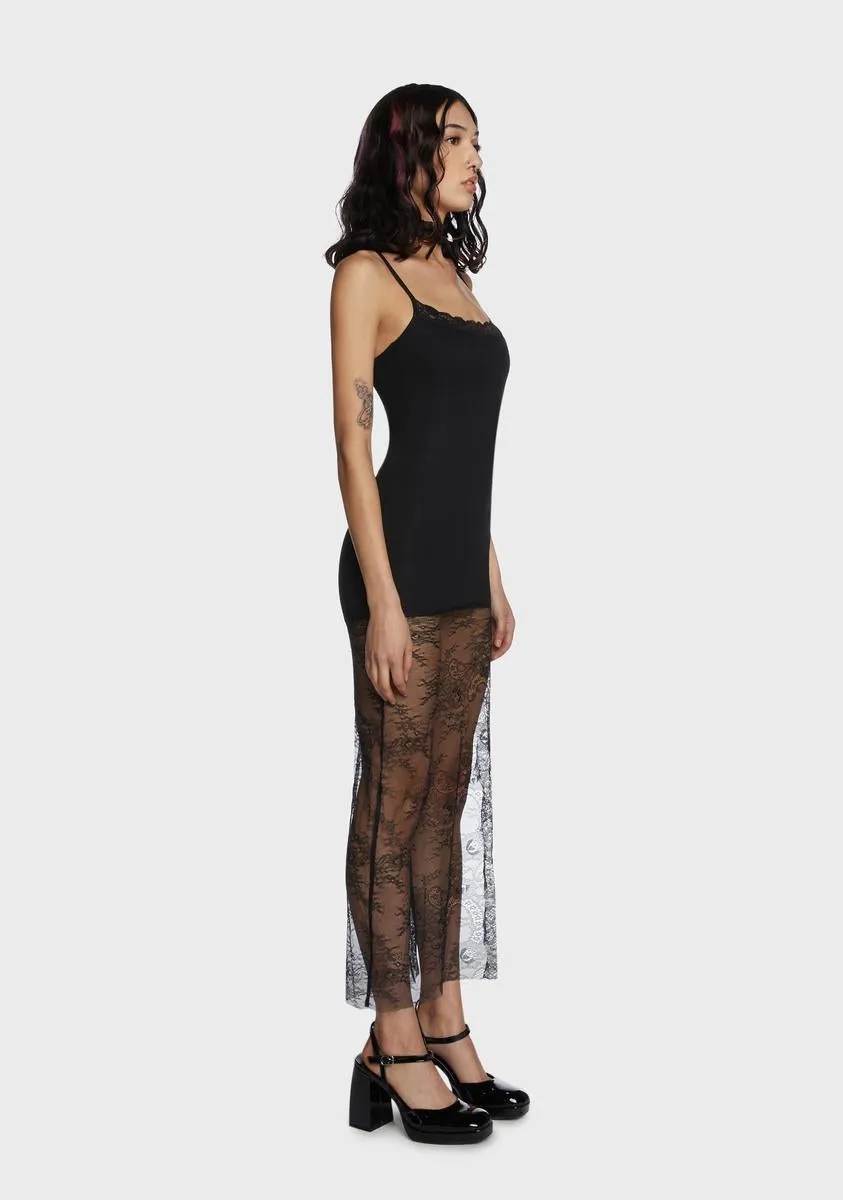 Dark Like A Dream Maxi Dress