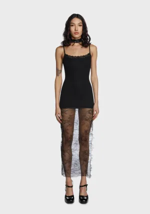 Dark Like A Dream Maxi Dress