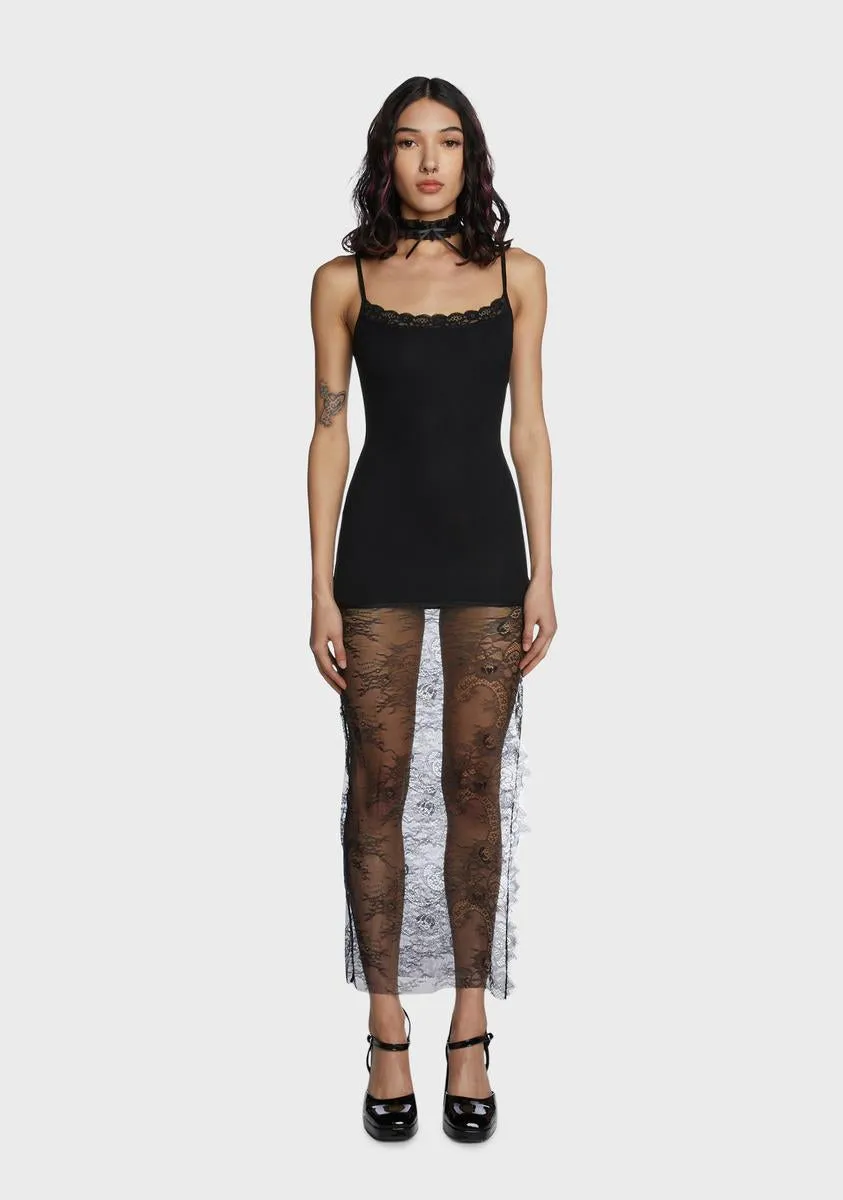 Dark Like A Dream Maxi Dress
