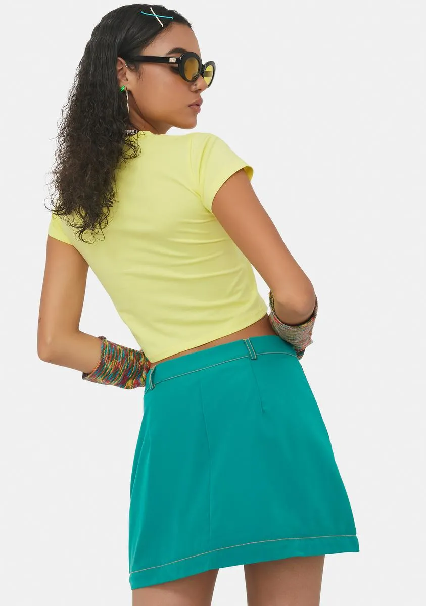 Dial Tone Cargo Maxi Skirt