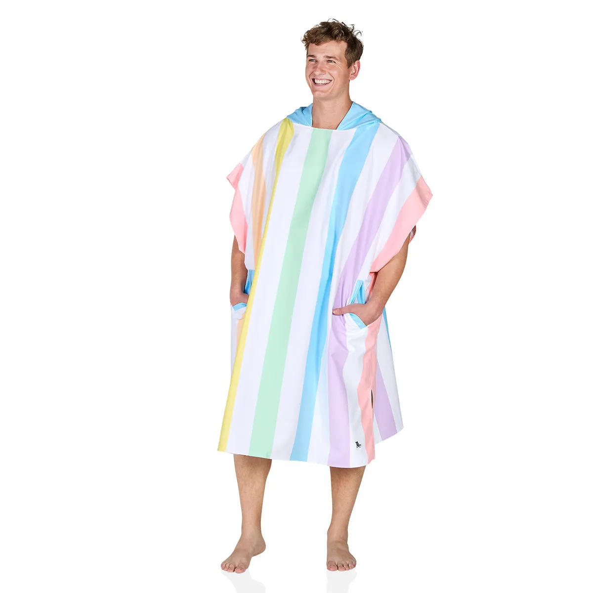 Dock & Bay Poncho Adults - Unicorn Waves