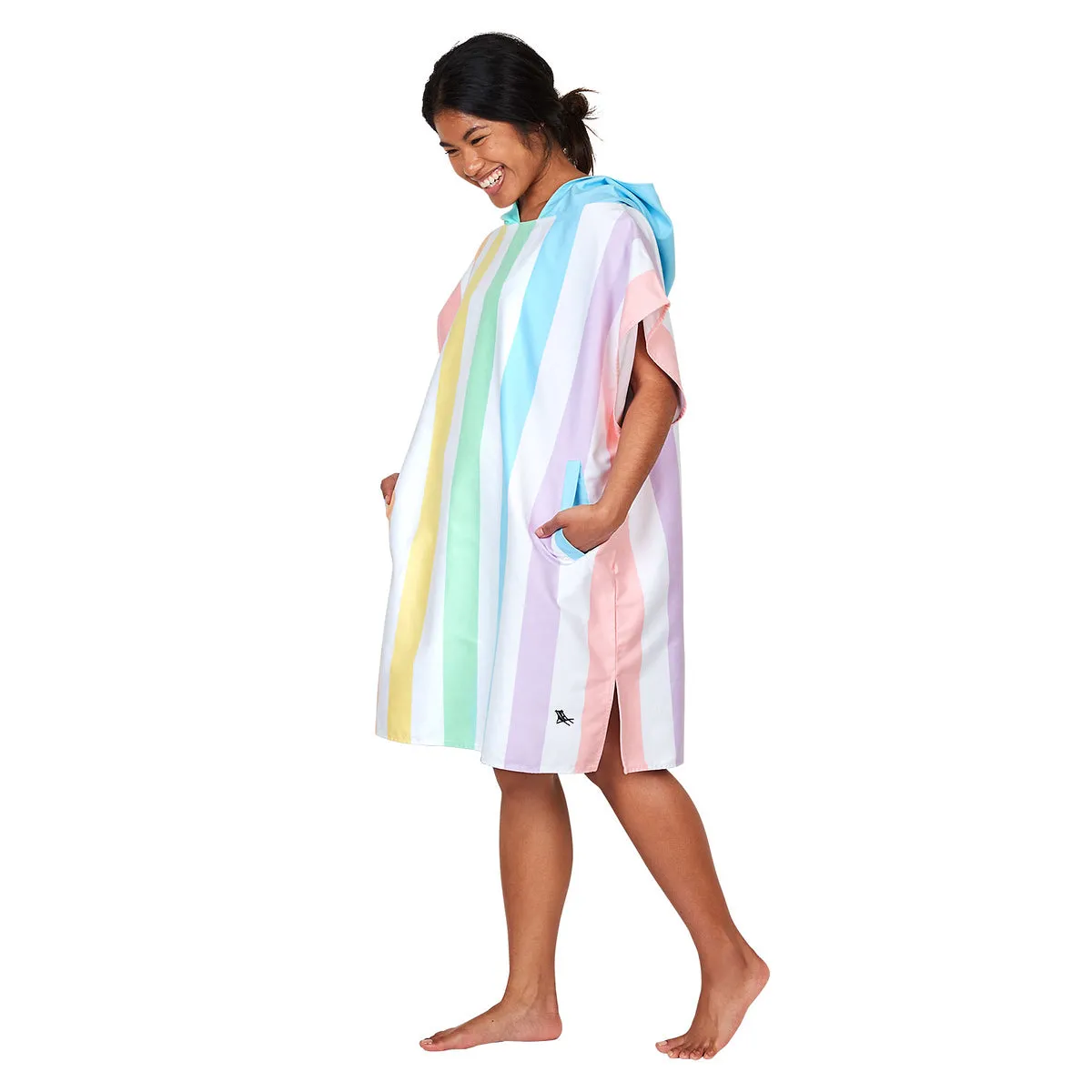 Dock & Bay Poncho Adults - Unicorn Waves
