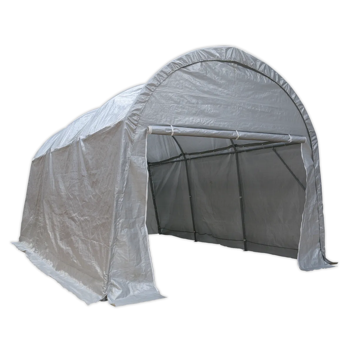 Dome Roof Car Port Shelter 4 x 6 x 3.1m