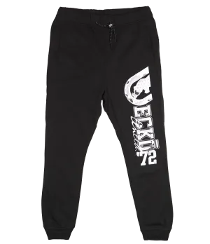 ECKO UNLTD FLEECE JOGGER PANTS BLACK - EO31G592