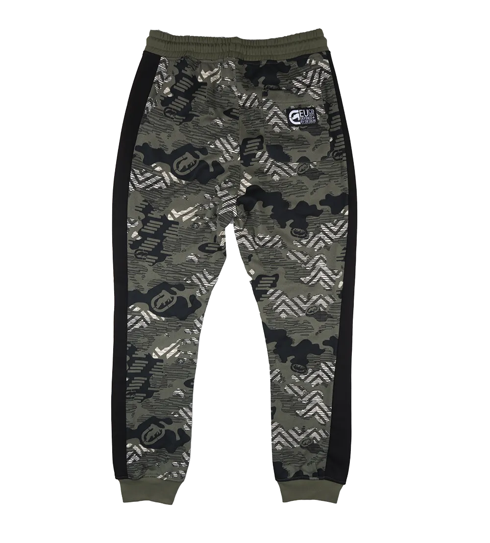 ECKO UNLTD FLEECE JOGGER PANTS OLIVE CAMO - EO31G632