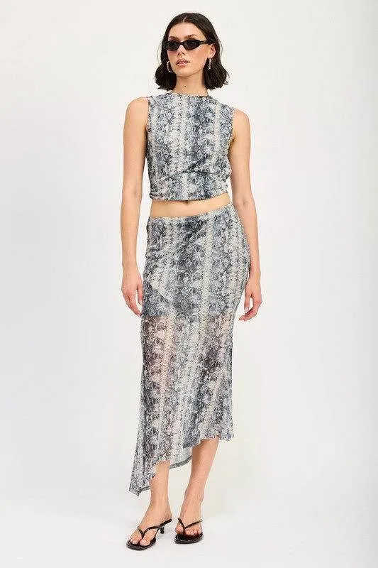 Emory Park Mermaid Maxi Skirt
