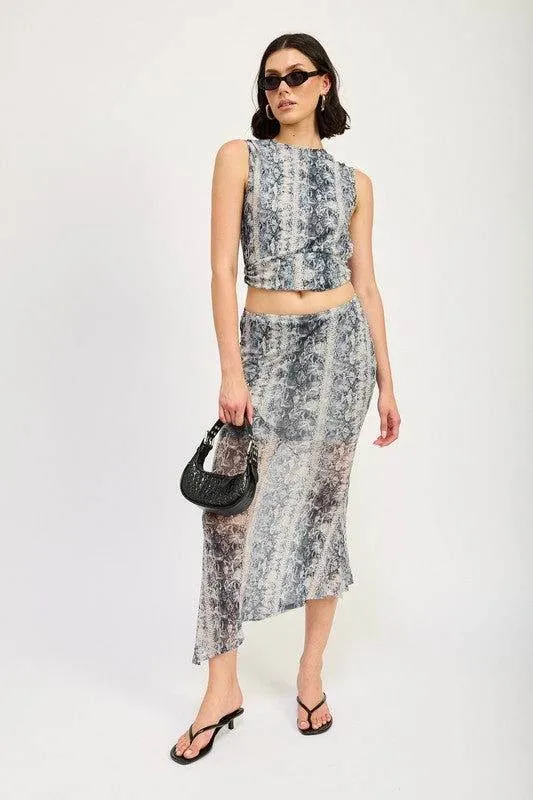 Emory Park Mermaid Maxi Skirt