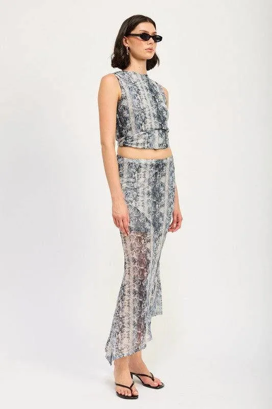Emory Park Mermaid Maxi Skirt