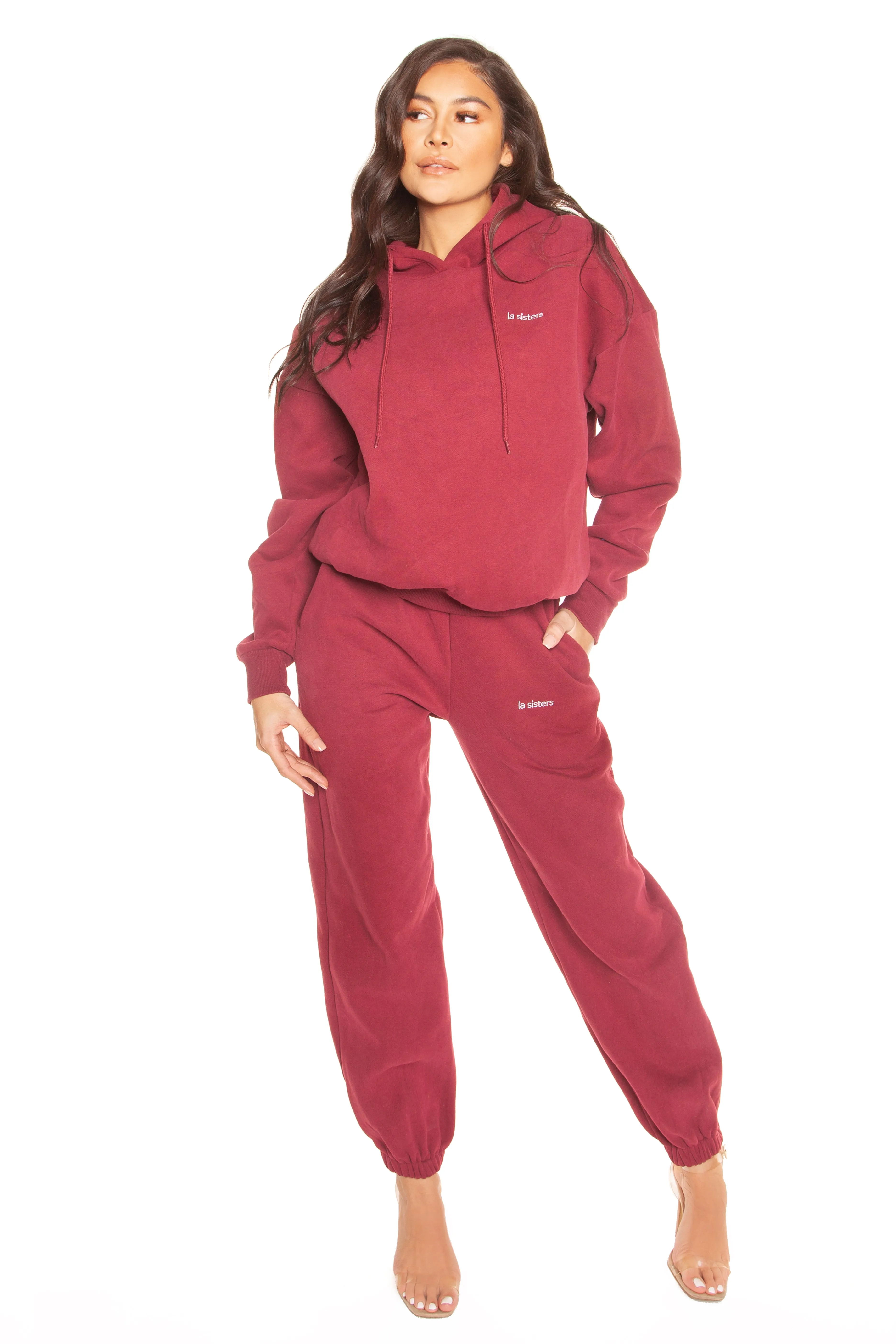 Essential Sweatpants Burgundy