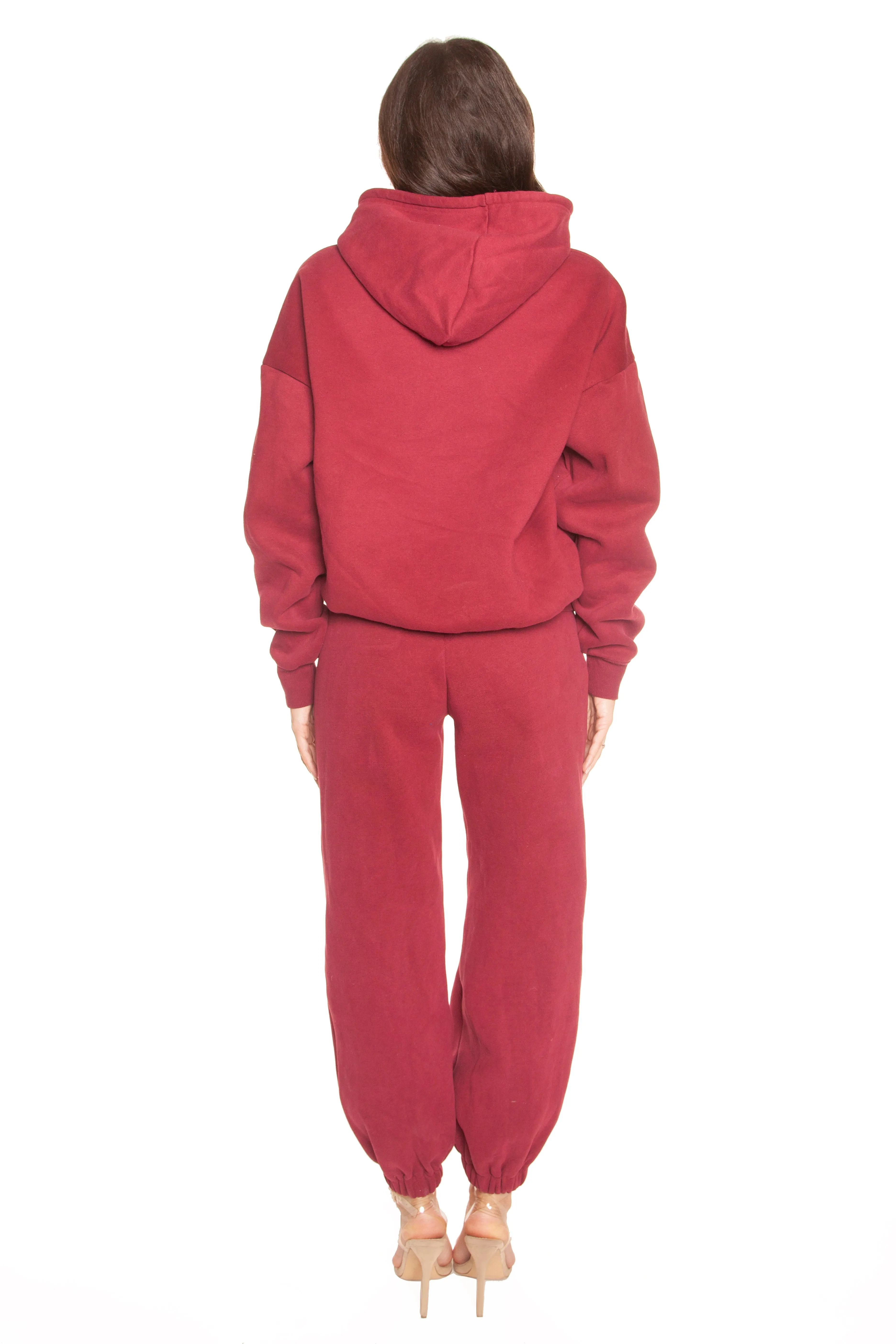 Essential Sweatpants Burgundy