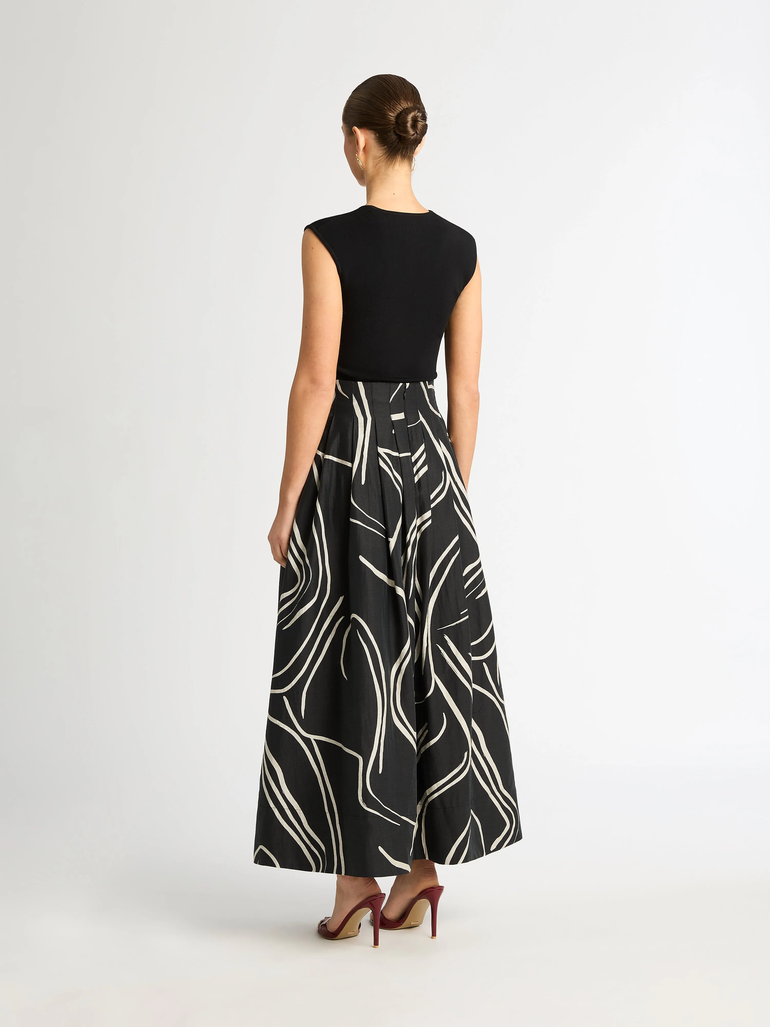 FIGURE DANCER MAXI SKIRT