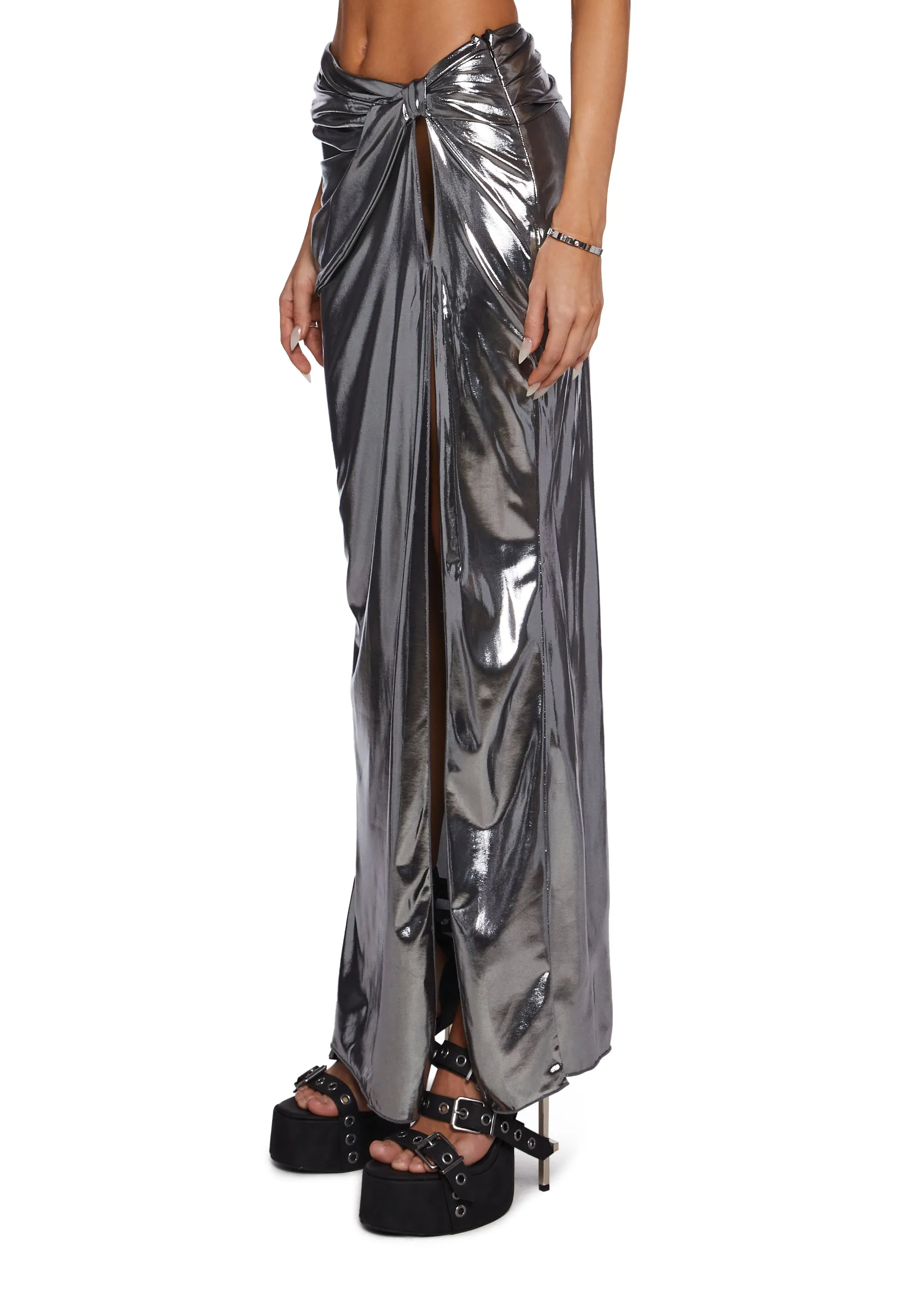 Flashy Event Maxi Skirt