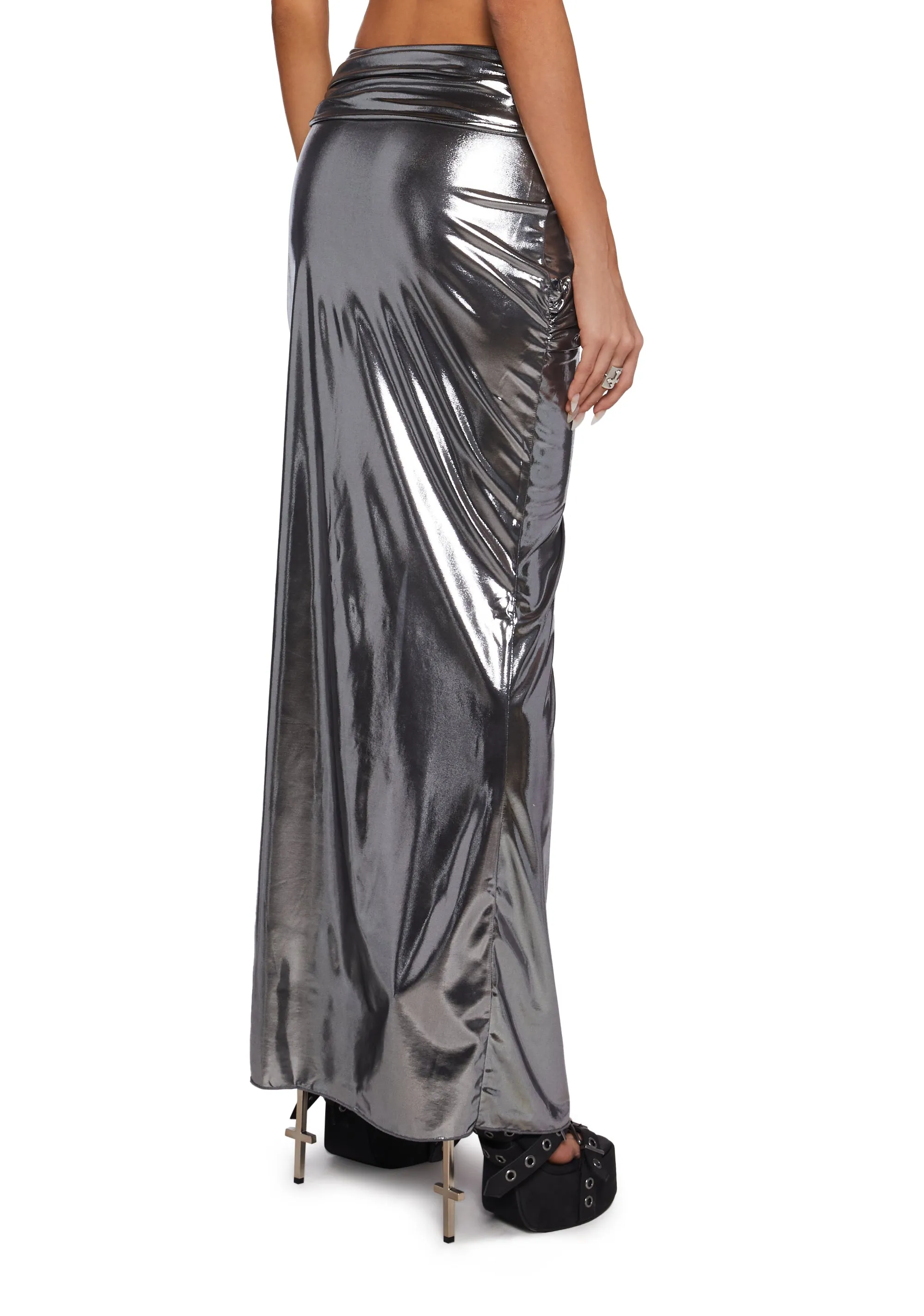 Flashy Event Maxi Skirt