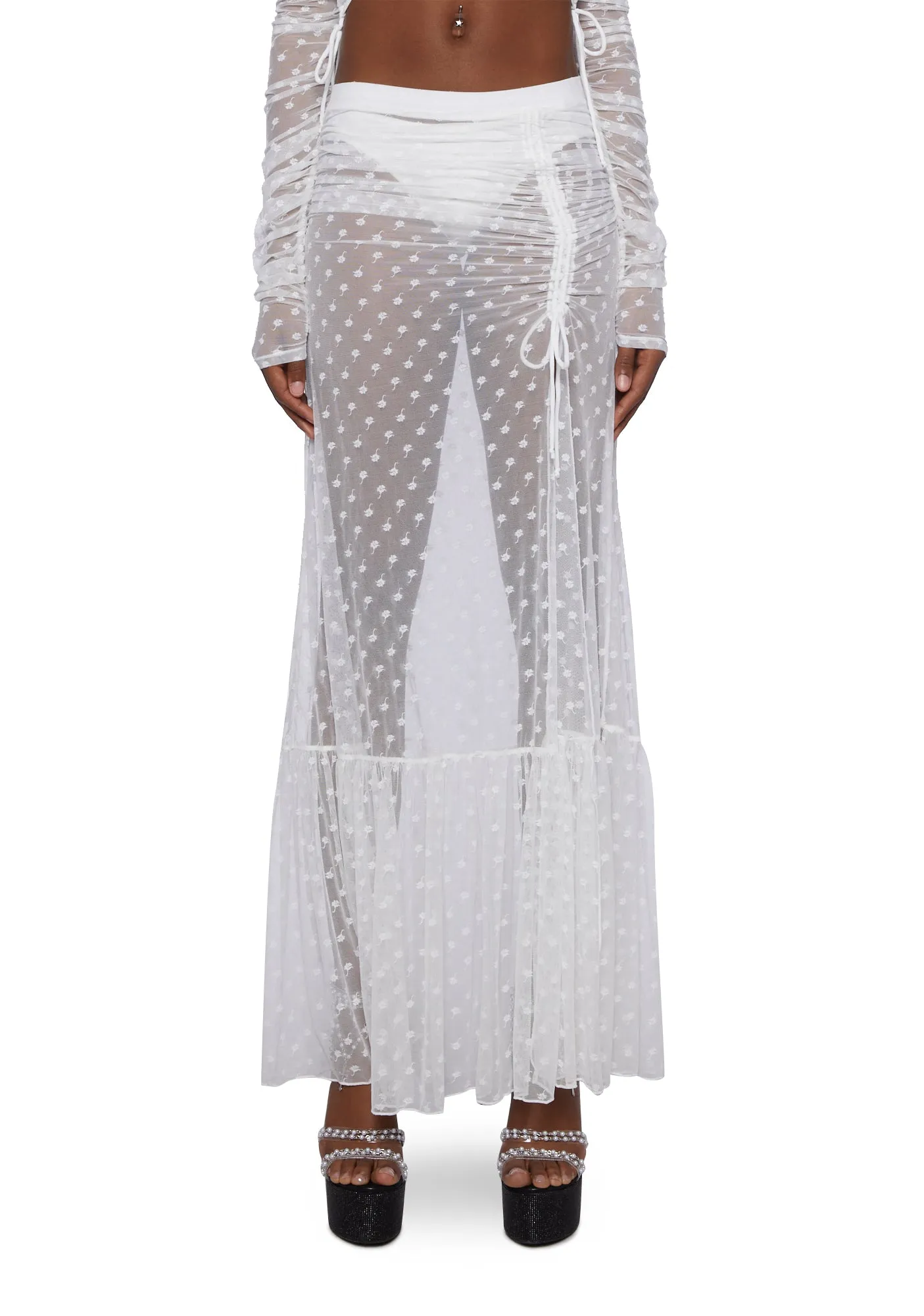 Garden Symphony Maxi Skirt