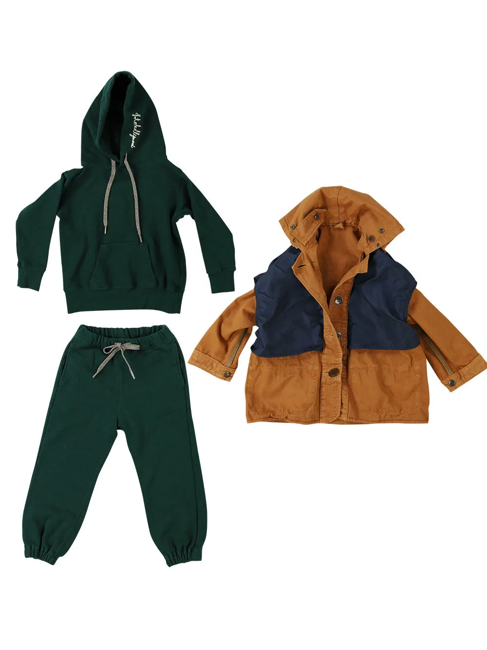 Green Fleece Sweatpants